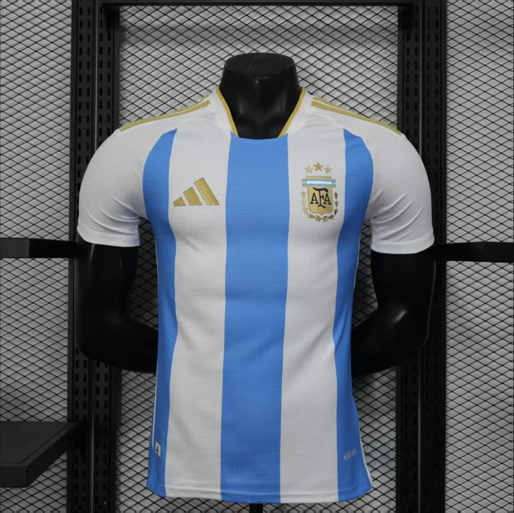 Maillots Homme Domicile Argentine 2025 Blanc S-XXL